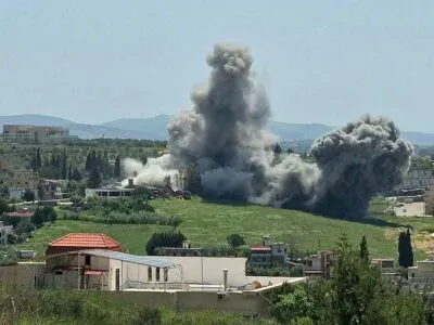 Израиль наносит удары по позициям «Хезболлы» на юге Ливана