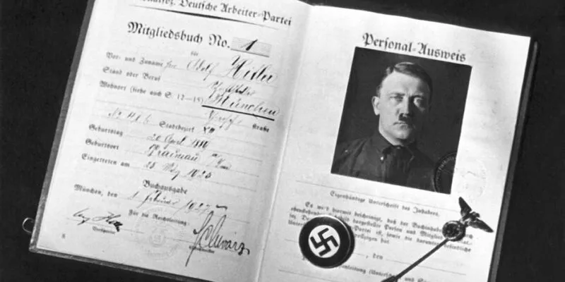 76549594 403.jpg Deutsche Welle германия, карточка членов НСДАП, нацисты, нацисты в Германии