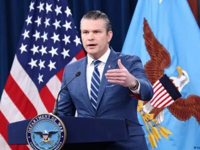 76708486 403.jpg Deutsche Welle глава Пентагона, Пит Хегсет