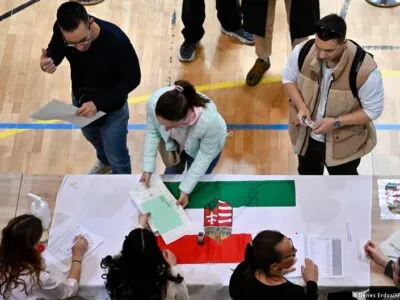 76753199 403.jpg Deutsche Welle партия Тиса, Петер Мадьяр