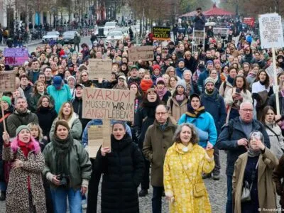 76755537 403.jpg Deutsche Welle акция протеста в Берлине