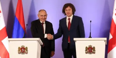 Премьер Грузии поздравил премьера Армении с победой его партии 5 pashinyan kobaxidze Deutsche Welle выборы в Армении, Гражданский договор, Грузия-Армения, Ираклий Кобахидзе, премьер Грузии