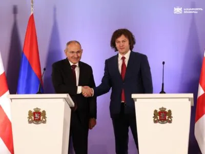 pashinyan kobaxidze новости Армения. Грузия, демаркация границы, Пашинян-Кобахидзе