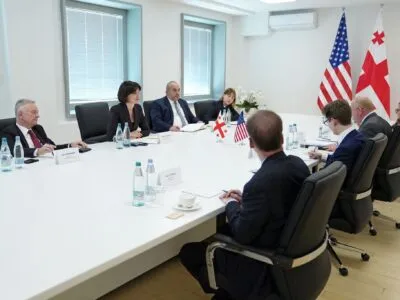 Глава МИД Грузии обсудила с представителями Госдепа США сотрудничество и «Средний коридор» 2 705855400 1573195924807037 5232899228413156831 n новости Госдеп США, Мака Бочоришвили, МИД Грузии, Питер Андреоли, Средний коридор
