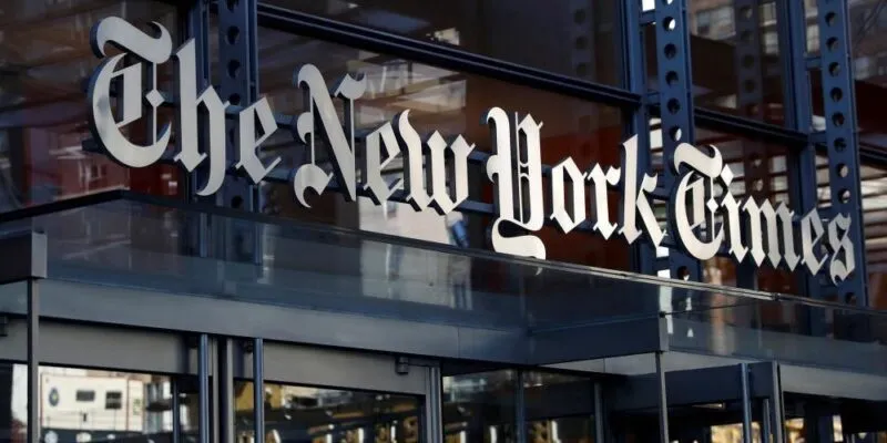 Редакция New York Times на Манхэттене, Нью-Йорк