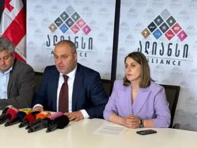alians новости 26 мая, акция протеста в тбилиси, альянс оппозиции