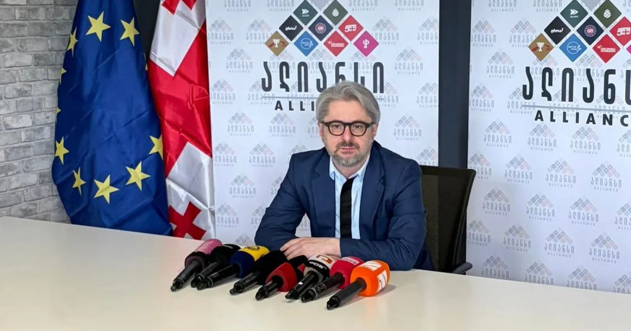 gvaramia новости "Ахали", акция 26 мая, альянс оппозиции, День независимости Грузии, Ника Гварамия, партия "Ахали", проспект Руставели, протест 26 мая