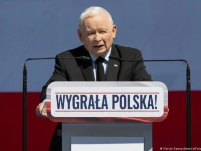 73016824 403.jpg Deutsche Welle Польша-Украина, Ярослав Качиньский