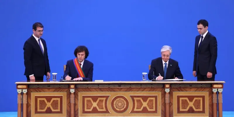 734314048 3576088035879183 642132700783326229 n новости Грузия-Казазстан, Ираклий Кобахидзе, Касым-Жомарт Токаев, стратегическое партнерство