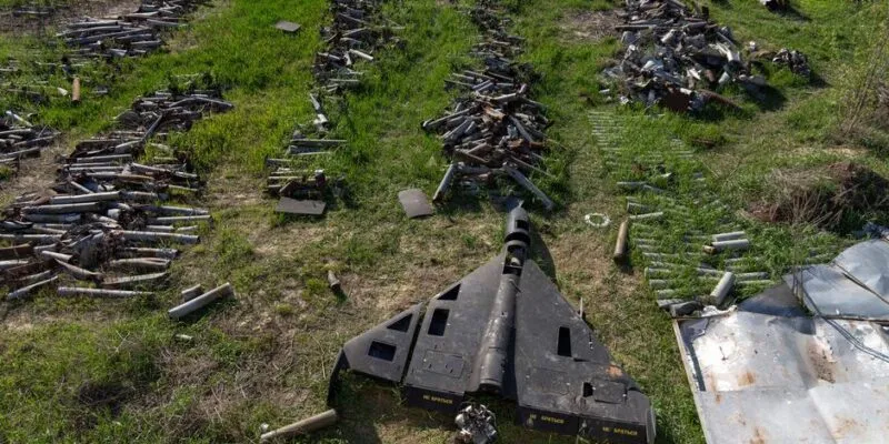 Россия в мае выпустила по Украине максимальное число "Шахедов" 1 76885357 403.jpg Deutsche Welle дрон "Шахед"