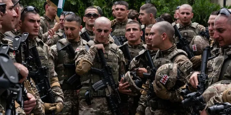 georgian soldiers on georgia s indpendence day 2026 20260626 111202 новости OC Media, Грузия-Израиль, Грузия-Палестина, Грузия-Сектор Газа, Грузия-США