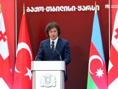 kobaxidze azerbaijan turcia новости Баку-Тбилиси-Карс, Грузия-Азербайджан-Турция, Ираклий Кобахидзе, Средний коридор