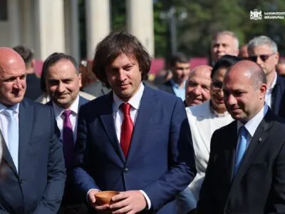 Премьер: Грузия очень устойчива к ЕС и вызовам региона 2 kobaxidze ulibka новости Грузия-ЕС, Ираклий Кобахидзе, премьер Грузии