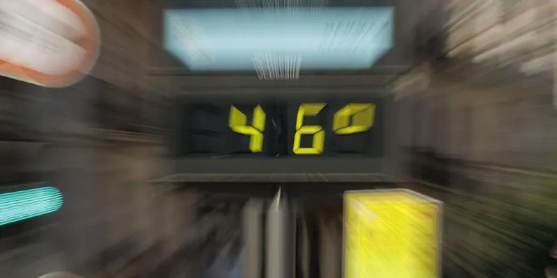 Температура на табло в Гранаде, Испания
