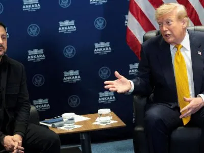 Трамп «не уверен» в том, что США передадут Украине лицензии на ракеты для Patriot. Выдавал ли их Вашингтон другим странам? 3 Владимир Зеленский и Дональд Трамп
