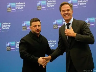 Зеленский обсудил с Рютте "антибаллистическую коалицию" 4 77864085 403.jpg Deutsche Welle Марк Рютте
