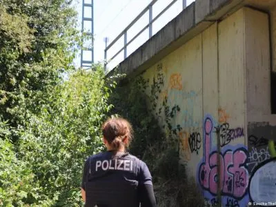 Леворадикалы признались в диверсии на железной дороге ФРГ 4 77916333 403.jpg Deutsche Welle железная дорога, левые радикалы в Германии, поджог