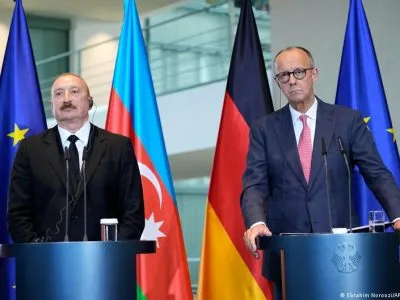 Алиев косвенно подтвердил контакты политиков ФРГ и РФ в Баку 4 78053441 403.jpg Deutsche Welle Алиев
