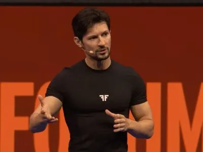 Pavel Durov at the Oslo Freedom Forum (OFF)