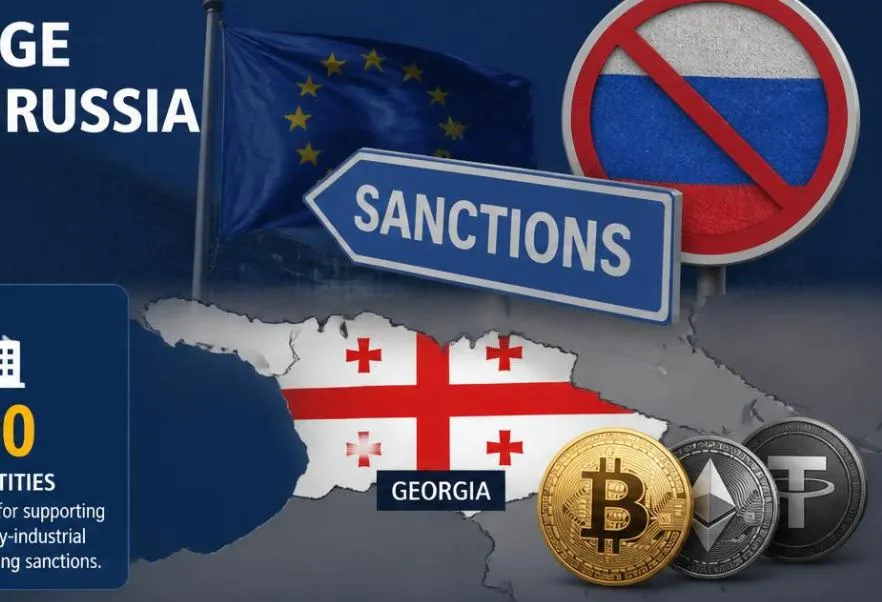 New EU Sanctions Package Against Russia Targets Crypto Platforms in Georgia