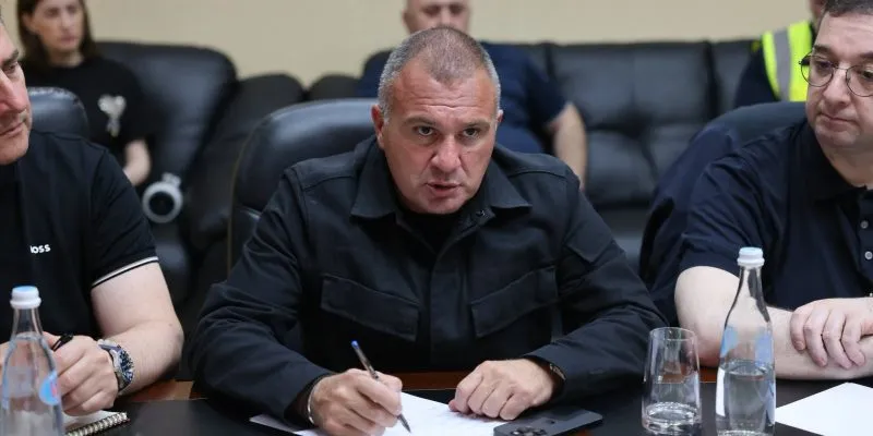 В зоне стихии в Телави работают около 100 единиц спецтехники 1 soxadze новости Реваз Сохадзе, стихия в Телави