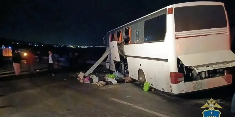 ДТП в Ставрополье: 6 человек погибли при столкновении автобуса Тбилиси-Москва 1 6352609 новости