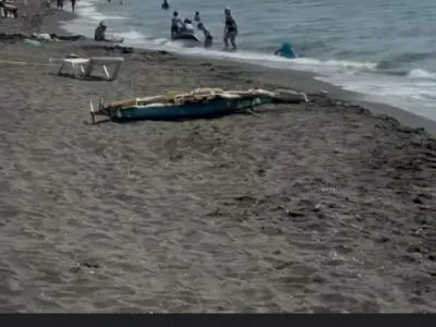 Debris from Unmanned Aerial Vehicle Washes Ashore on Georgian Coast 2 churvi News