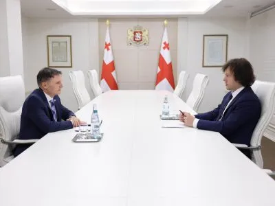 Премьер-министр Грузии встретился с постоянным координатором ООН в стране 3 didie tgebiuki poto новости