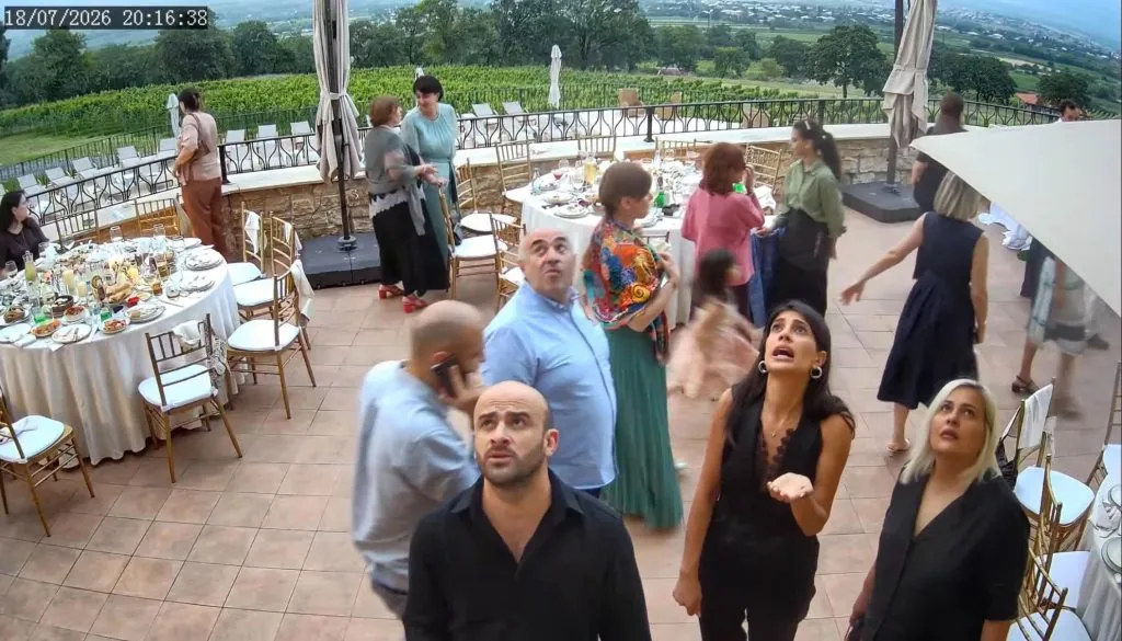 Lawyer for the accused in the Telavi wedding incident releases surveillance footage
