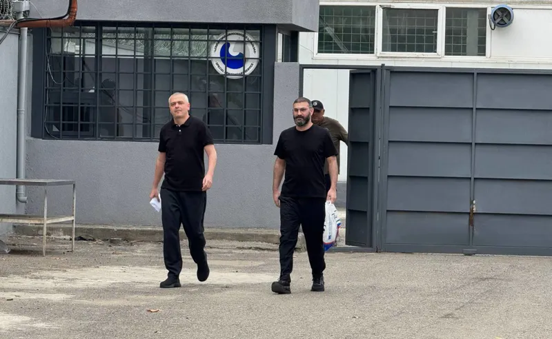 Defendants in Ex-Minister Burchuladze Case, Mkheidze and Khaindrava, Released from Prison