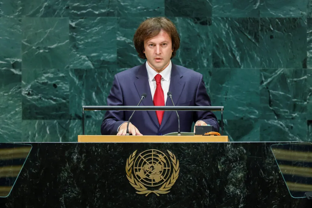 Georgian Prime Minister at the UN General Assembly: On Peace and International Cooperation
