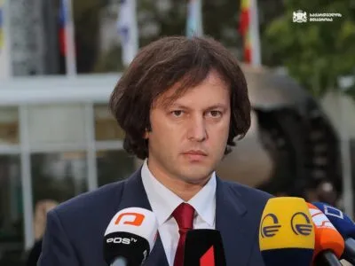 Премьер Грузии сравнил с сектой непрерывный протест в Тбилиси 4 irakli kobakhidze 2 новости