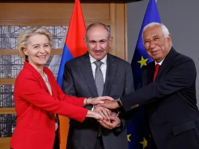 von der leyen pashinyan and costa 7 14 2025 новости OC Media