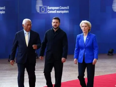 Лидеры Евросоюза заверили Зеленского в дальнейшей финансовой и военной поддержке Украины и подтвердили намерение способствовать ее вступлению в ЕС 2 79677331 403.jpg Deutsche Welle