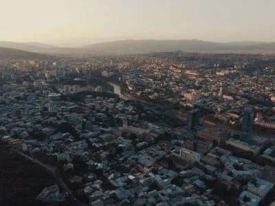 cityscape aerial view at sunset in urban location 2026 09 22 16 06 19 utc новости