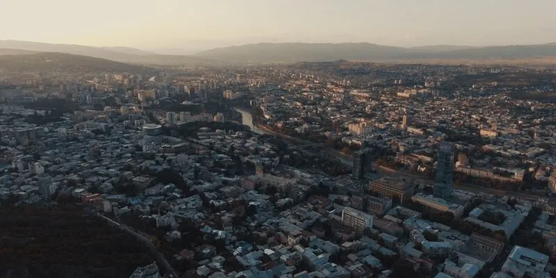 cityscape aerial view at sunset in urban location 2026 09 22 16 06 19 utc новости